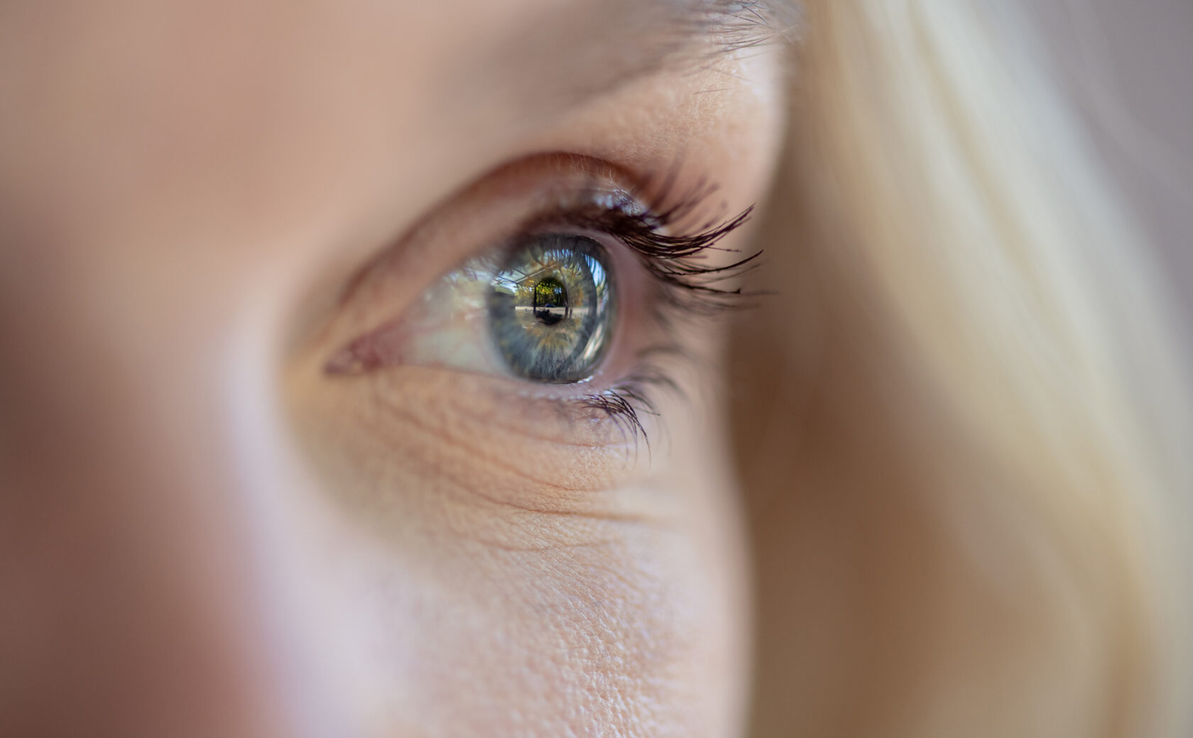 Nahaufnahme Gesicht / Auge